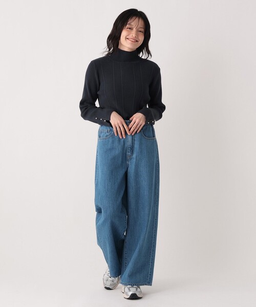 Afternoon Tea（アフタヌーンティー） ニット セーター モックネック