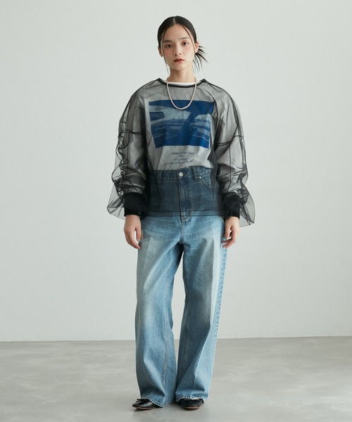 ADAM ET ROPE'（アダムエロペ） デニムパンツ 38 ブラック系その他