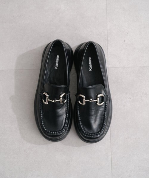 「Kastane」 シューズ 39 ブラック レディース_画像7