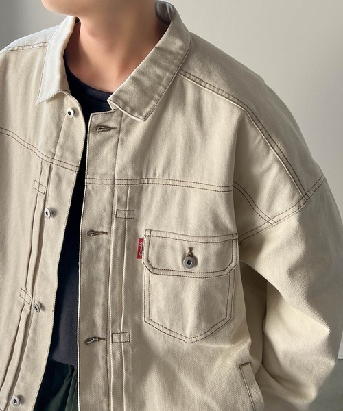 「classicalelf」 デニムジャケット MEDIUM ワンウォッシュ メンズ_画像5