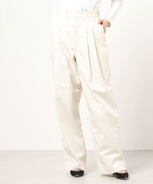 「THE SHINZONE」 パンツ 34inch ライトブルー レディース_画像9