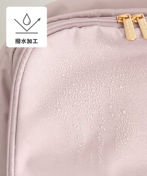 デイバック リュック 撥水加工ポケットリュック レディースの画像