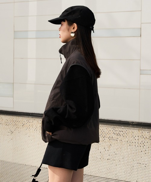 「CIAOPANIC TYPY」 ベスト MEDIUM チャコールグレー メンズ_画像6