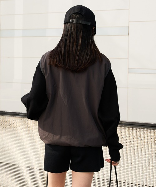 「CIAOPANIC TYPY」 ベスト MEDIUM チャコールグレー メンズ_画像7