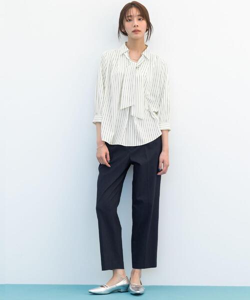 grove（グローブ） パンツ 「ひんやり・洗濯機OK」きれい見えと快適さ