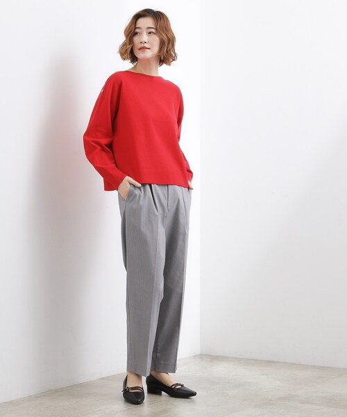 grove（グローブ） パンツ 「ひんやり・洗濯機OK」きれい見えと快適さ