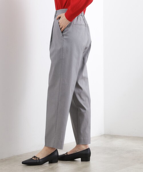 grove（グローブ） パンツ 「ひんやり・洗濯機OK」きれい見えと快適さ