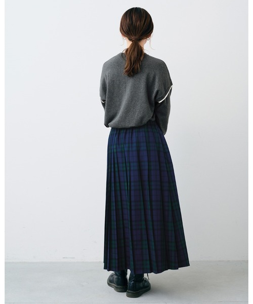 「Sunny clouds」 長袖ニット LARGE グリーン レディース_画像7