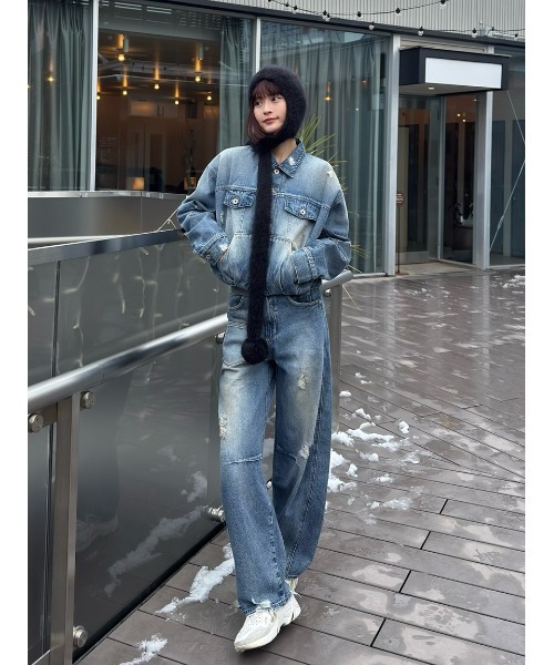 SORIN Balloon Soiled Denim Jacket 【公式通販】