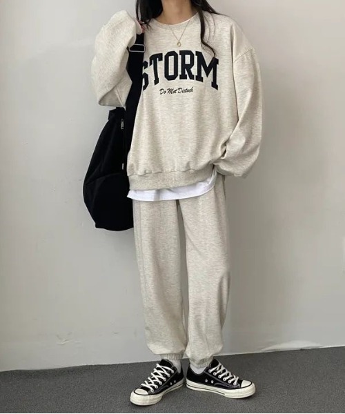 「SHEENA」 セットアップ M ネイビー レディース_画像2