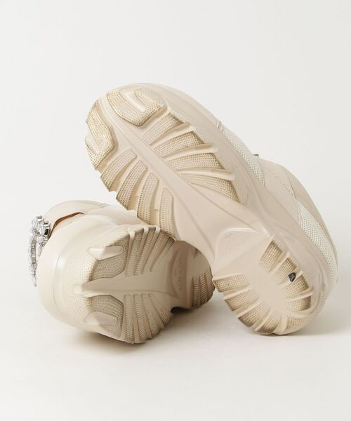 「attagirl」 ローカットスニーカー M ベージュ レディース_画像3