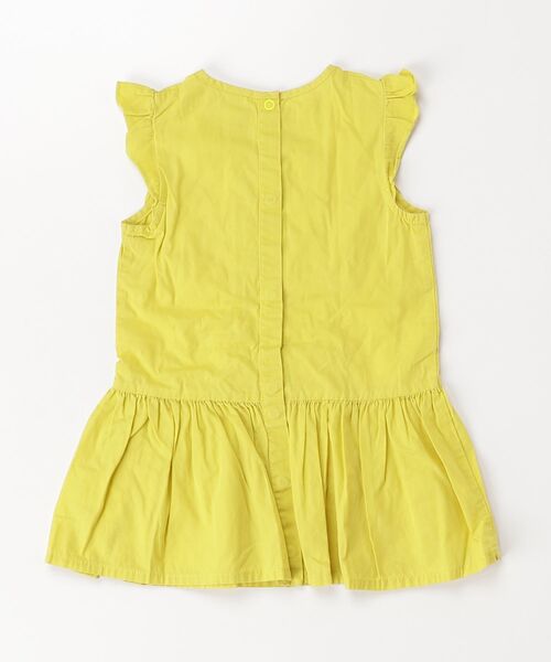 PETIT BATEAU（プチバトー） 「KIDS」ノースリーブワンピース プチバトーデイジー柄 ノースリーブ ワンピース