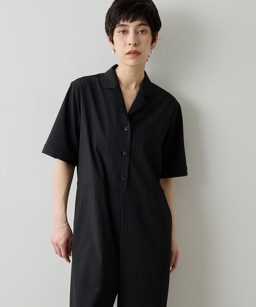 THE PAUSE オールインワン 「THE PAUSE」ストライプカイキンジャンプ