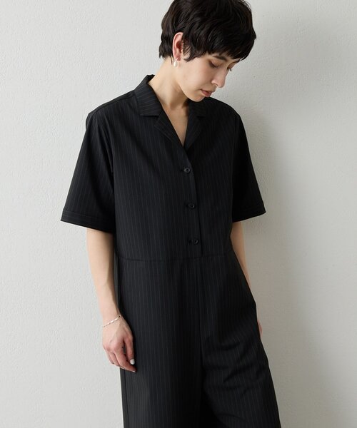THE PAUSE オールインワン 「THE PAUSE」ストライプカイキンジャンプ