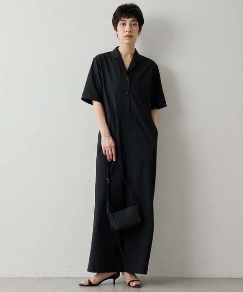 THE PAUSE オールインワン 「THE PAUSE」ストライプカイキンジャンプ