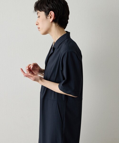 THE PAUSE オールインワン 「THE PAUSE」ストライプカイキンジャンプ