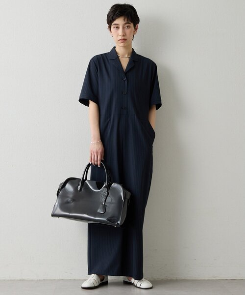 THE PAUSE オールインワン 「THE PAUSE」ストライプカイキンジャンプ