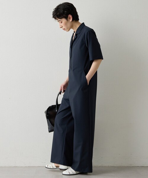 THE PAUSE オールインワン 「THE PAUSE」ストライプカイキンジャンプ