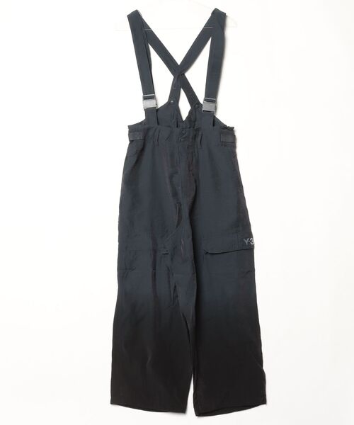 ワイドパンツ パンツ Y-3 CRINKLE VISCOSE SUSPENDER PANTS メンズ レディースの画像