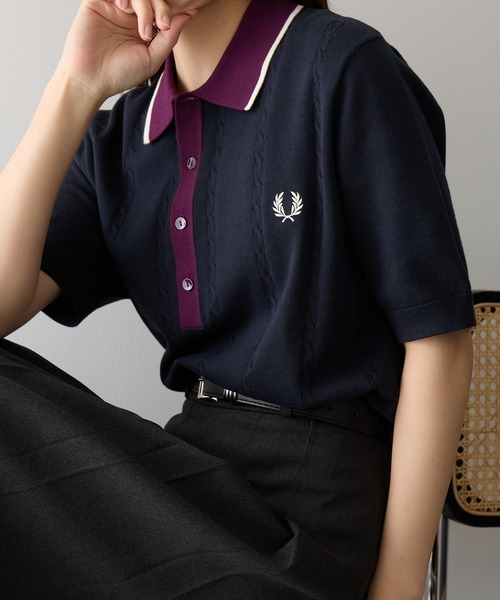 FRED PERRY（フレッドペリー） ポロシャツ ポロ 「FRED PERRY」CABLE