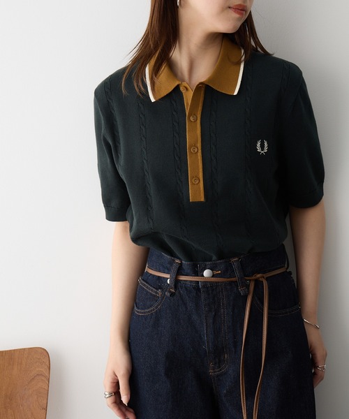 FRED PERRY（フレッドペリー） ポロシャツ ポロ 「FRED PERRY」CABLE