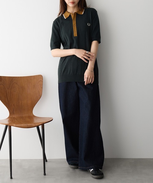 FRED PERRY（フレッドペリー） ポロシャツ ポロ 「FRED PERRY」CABLE