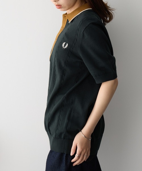 FRED PERRY（フレッドペリー） ポロシャツ ポロ 「FRED PERRY」CABLE