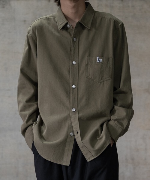 「JOHN'S CLOSET」 長袖シャツ X-LARGE ブルー メンズ_画像4