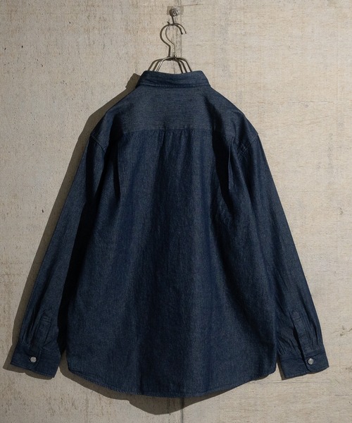 「JOHN'S CLOSET」 長袖シャツ X-LARGE ブルー メンズ_画像5