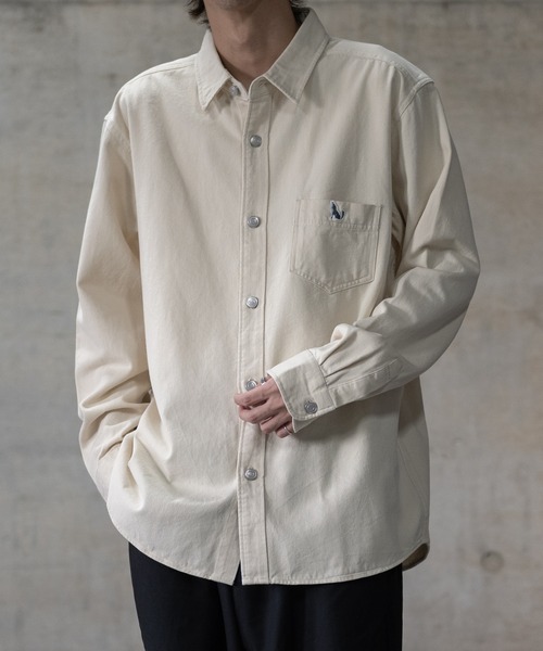 「JOHN'S CLOSET」 長袖シャツ X-LARGE ブルー メンズ_画像6