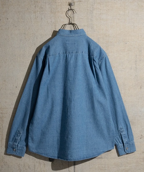 「JOHN'S CLOSET」 長袖シャツ X-LARGE ブルー メンズ_画像7