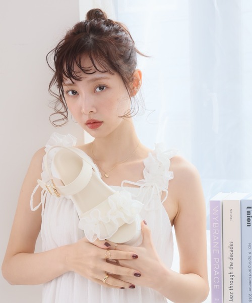 VIVIAN（ヴィヴィアン） 厚底 スポーツサンダル サンダル ラメシアー