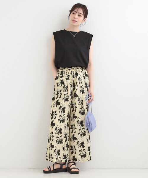 SHOO・LA・RUE（シューラルー） ワイドパンツ パンツ 「柄が選べる