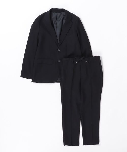 「SHIPS any」 セットアップ MEDIUM ブラック メンズ