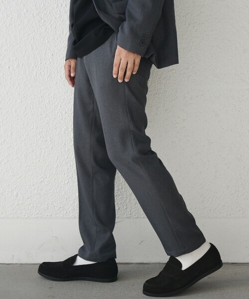 「SHIPS any」 セットアップ MEDIUM ブラック メンズ