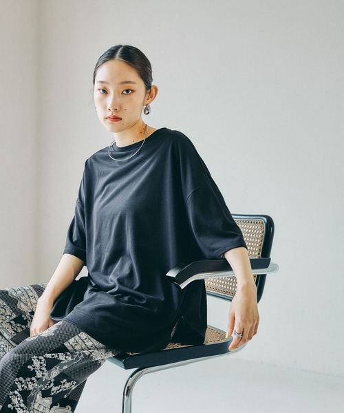 LEPSIM（レプシィム） tシャツ 半袖 「スグッカワ」ラウンドBIGT