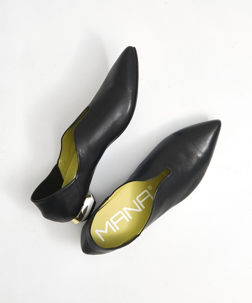 MANA（マナ） パンプス 「MANA/マナ」pointed toe flat shoes/ポイン