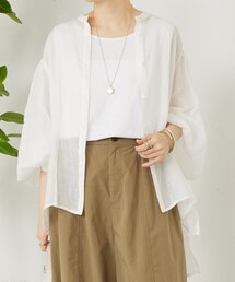 BEARDSLEY（ビアズリー） リネンシャツ ブラウス シャツ ラミーソデ