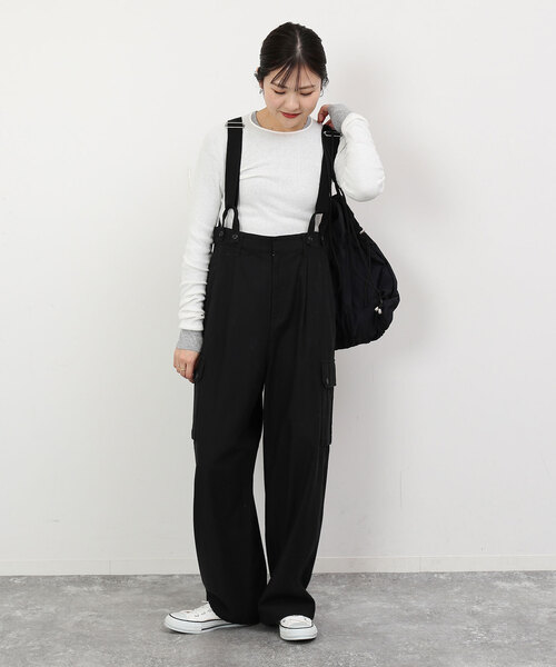 「SLOBE IENA」 カーゴパンツ 38 カーキ レディースの画像
