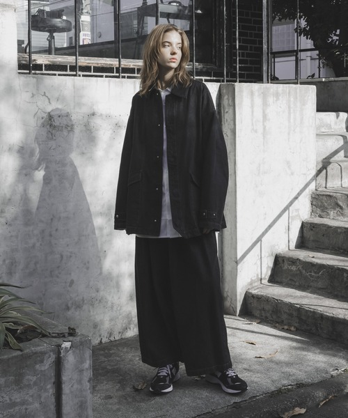「remer」 デニムジャケット SMALL グレイッシュベージュ メンズ_画像9