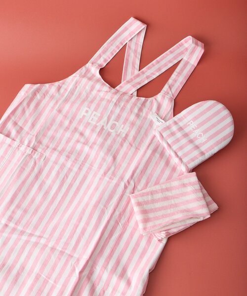 BIRTHDAY BAR（バースデイバー） エプロン STRIPE COTTONギフトセット