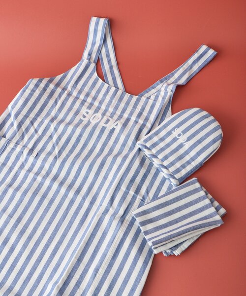 BIRTHDAY BAR（バースデイバー） エプロン STRIPE COTTONギフトセット