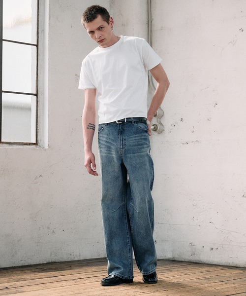 Regen Glanz tシャツ roll-edge essential box T-shirt / ロールエッジ