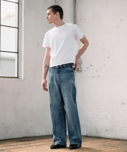 Regen Glanz tシャツ roll-edge essential box T-shirt / ロールエッジ