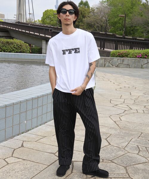 「FFEIN」 半袖Tシャツ SMALL ホワイト メンズ_画像8