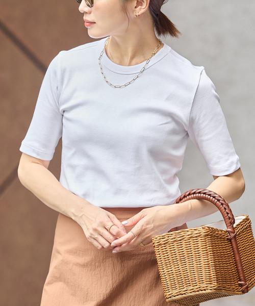 IENA（イエナ） tシャツ オーガニックフライスTシャツ レディース