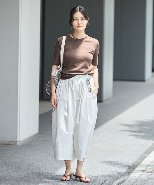 IENA（イエナ） tシャツ オーガニックフライスTシャツ レディース