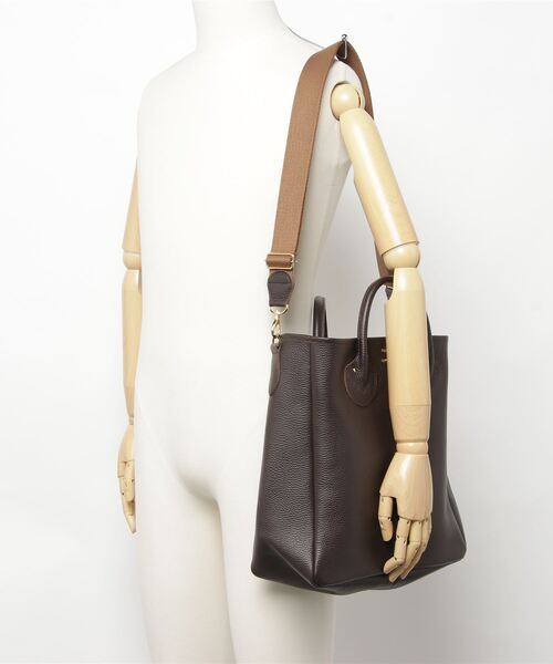「YOUNG&OLSEN The DRYGOODS STORE」 2WAYバッグ ONE SIZE ダークブラウン レディース_画像5