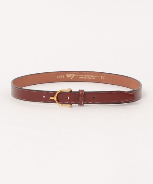 こうぞう様【TORY LEATHER】　Spur Belt ブライダルレザー TORY LEATHER（トリーレザー） ベルト トリ―レザー Bridle Leather
