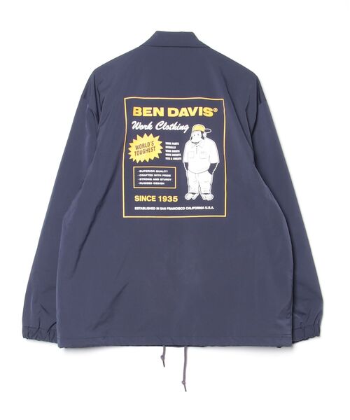 BEN DAVIS（ベンデイビス） コーチジャケット L ネイビー メンズ